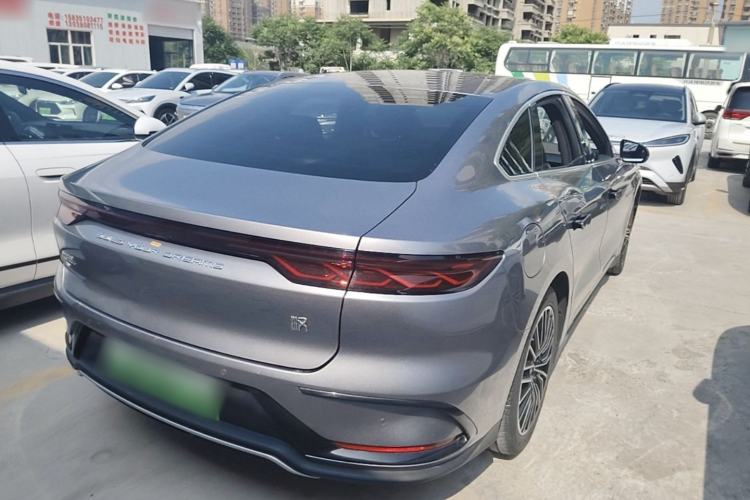 Used BYD Han 2023 EV Champion Edition 506KM Front-Wheel-Drive Premium Model Rear Right 45 Deg