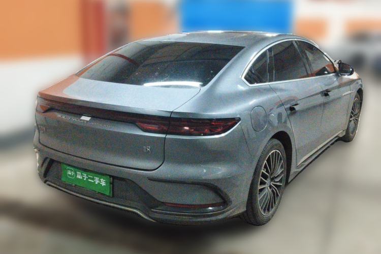 Used BYD Han 2023 EV Champion Edition 506KM Front-Wheel-Drive Premium Model Rear Right 45 Deg