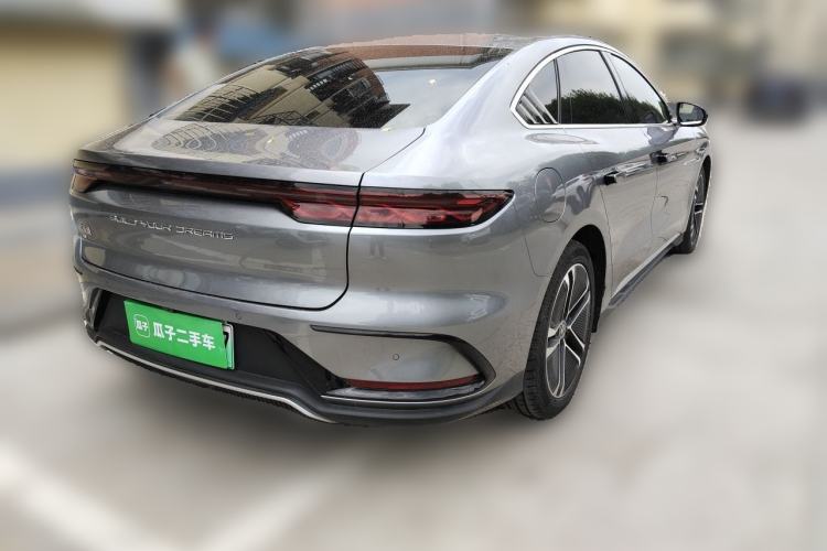 Used BYD Han 2023 EV Champion Edition 605KM Front-Drive Premium Model Rear Right 45 Deg