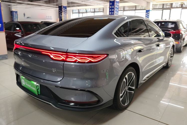 Used BYD Han 2023 EV Champion Edition 605KM Front-Drive Premium Model Rear Right 45 Deg