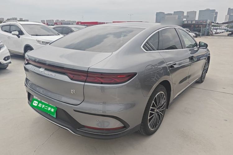 Used BYD Han 2023 DM-i Champion Edition 121KM Prestige Model Rear Right 45 Deg