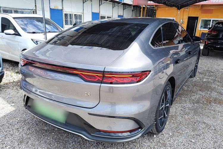 Used BYD Han 2023 DM-i Champion Edition 200KM Flagship Model Rear Right 45 Deg