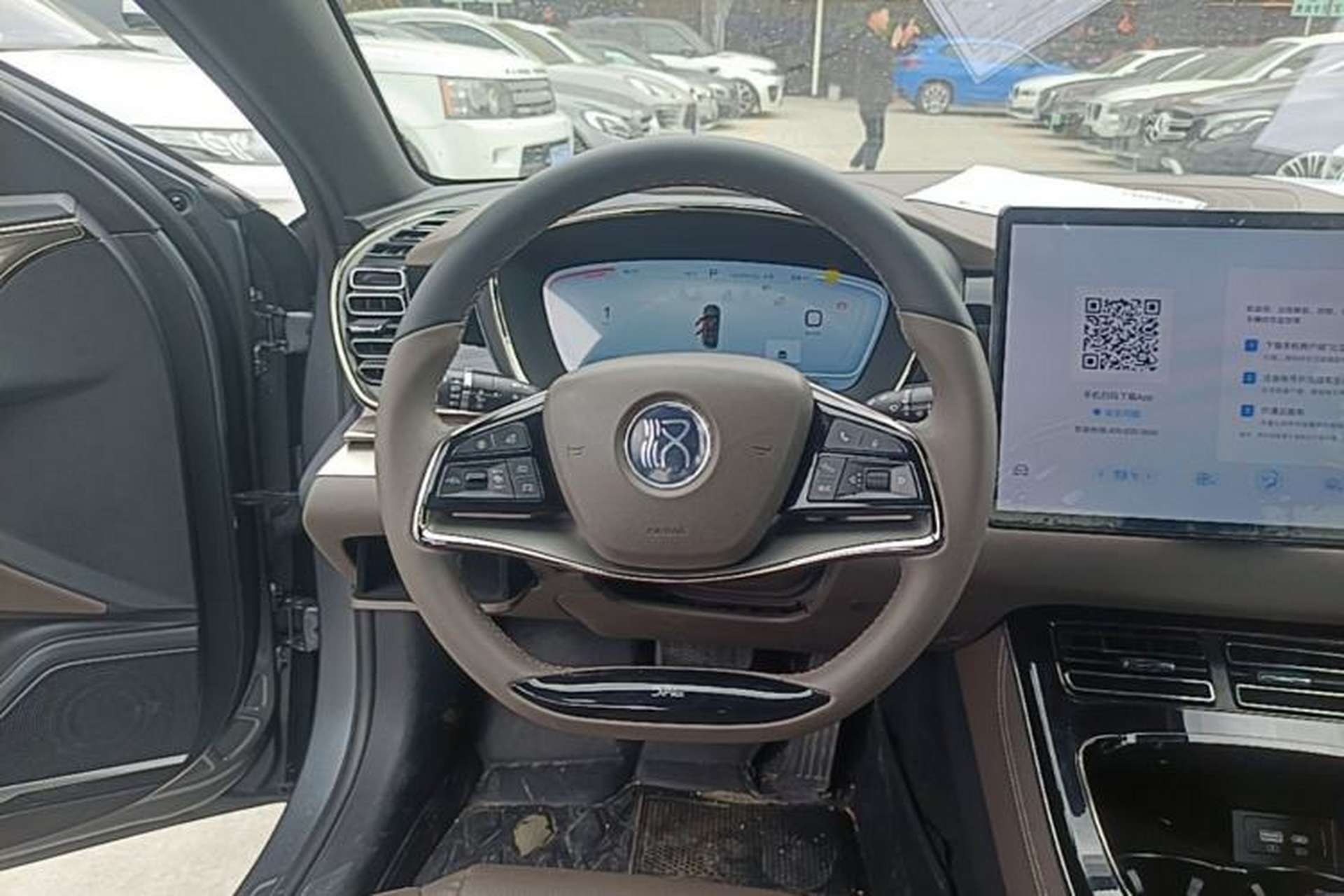 Used BYD Han 2023 DM-i Champion Edition 121KM Prestige Model Steering Wheel