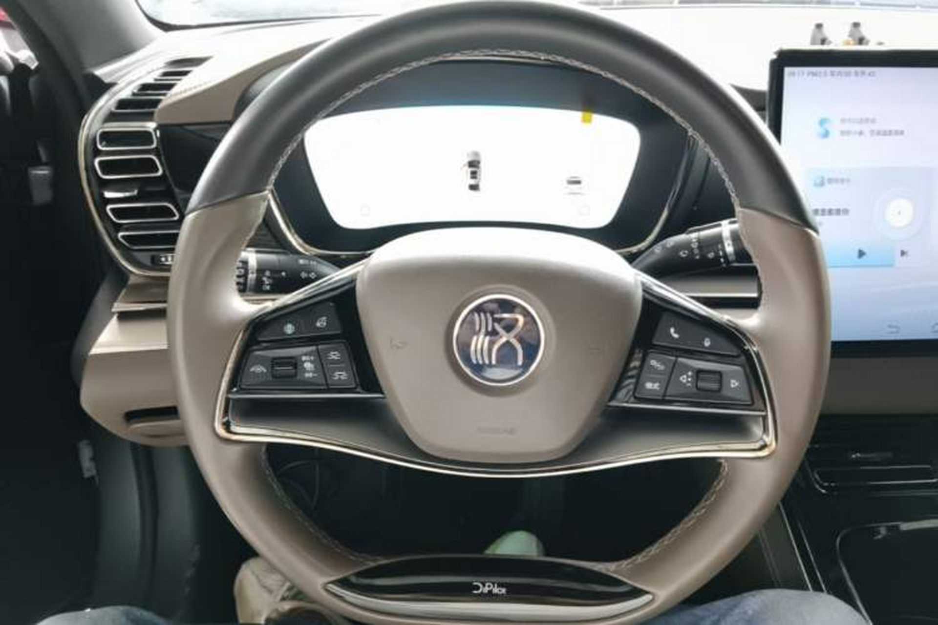 Used BYD Han 2023 EV Champion Edition 506KM Front-Wheel-Drive Premium Model Steering Wheel