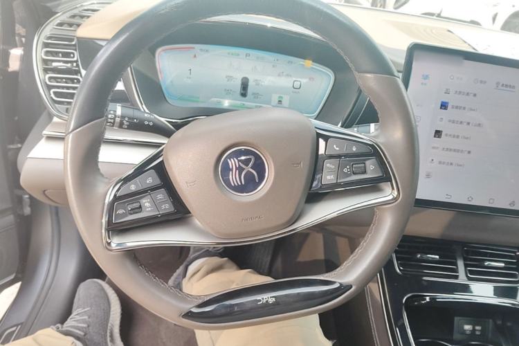 Used BYD Han 2023 EV Champion Edition 506KM Front-Wheel-Drive Premium Model Steering Wheel