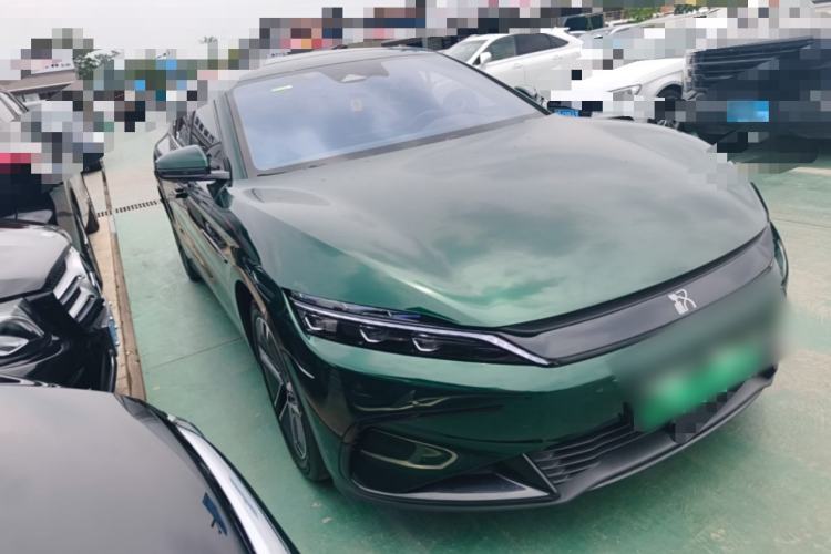 Used BYD Han 2023 EV Champion Edition 605KM Front-Drive Premium Model Front Right 45 Deg