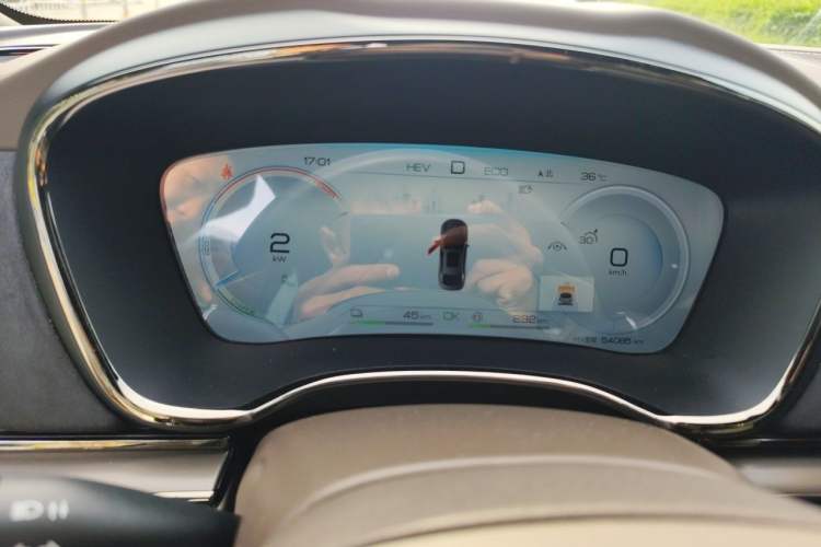 Used BYD Han 2023 DM-i Champion Edition 121KM Prestige Model Instrument Cluster