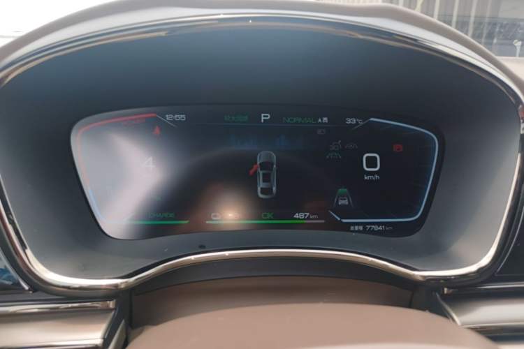 Used BYD Han 2023 EV Champion Edition 605KM Front-Drive Premium Model Instrument Cluster