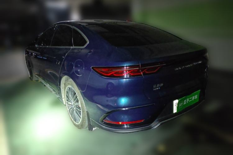 Used BYD Han 2023 DM-i Champion Edition 121KM Prestige Model Rear Left 45 Deg
