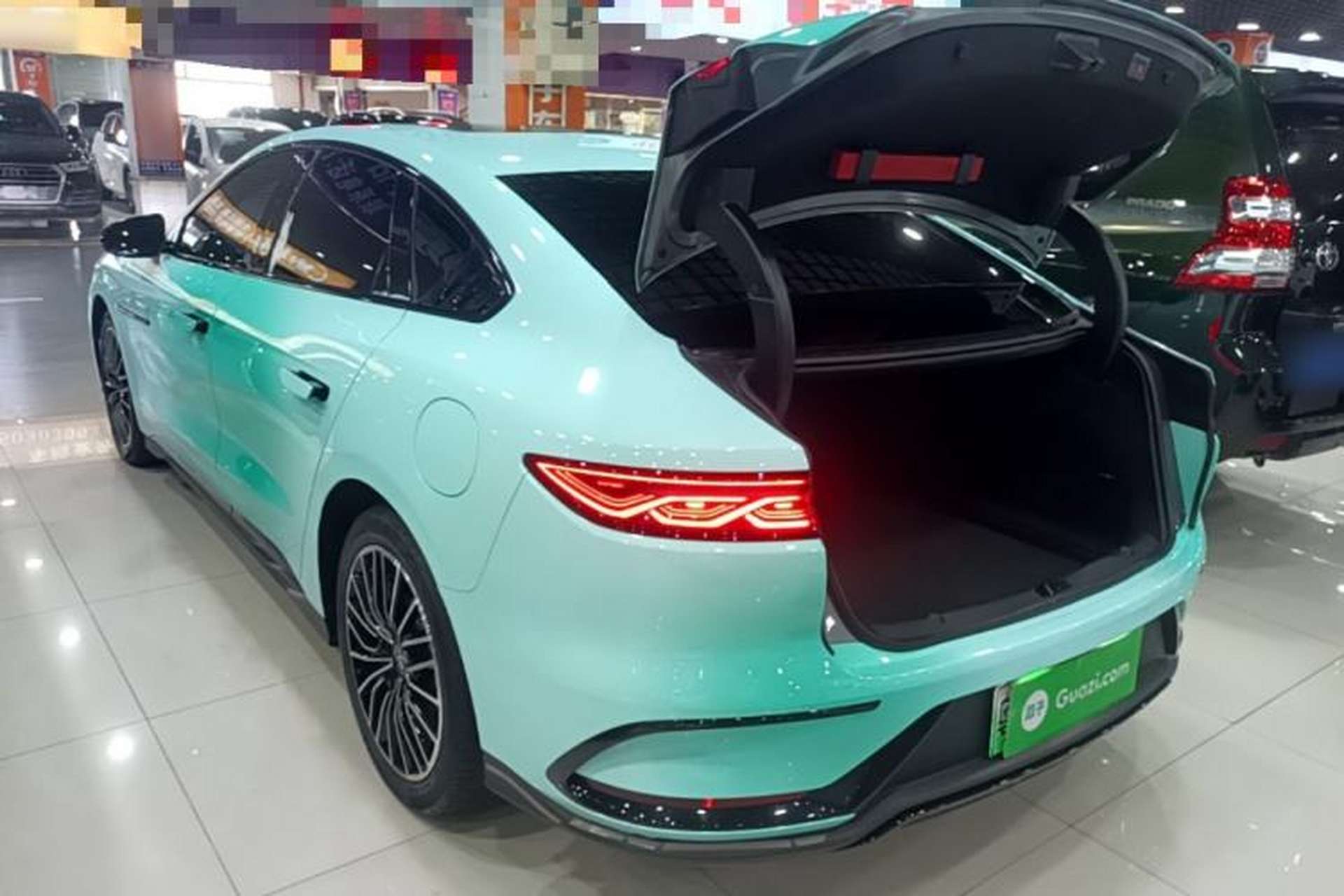 Used BYD Han 2023 DM-i Champion Edition 121KM Prestige Model Rear Left 45 Deg