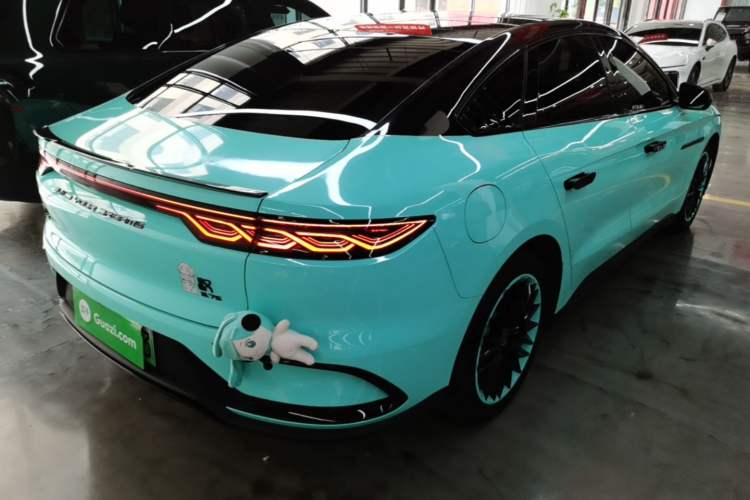 Used BYD Han 2023 DM-i Champion Edition 121KM Prestige Model Rear Right 45 Deg