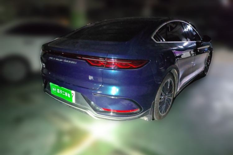 Used BYD Han 2023 DM-i Champion Edition 121KM Prestige Model Rear Right 45 Deg