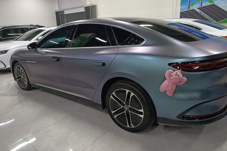 Used BYD Han 2023 EV Champion Edition 605KM Front-Drive Premium Model Left Side