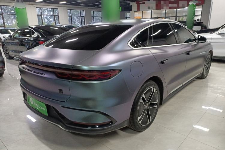 Used BYD Han 2023 EV Champion Edition 605KM Front-Drive Premium Model Rear Right 45 Deg