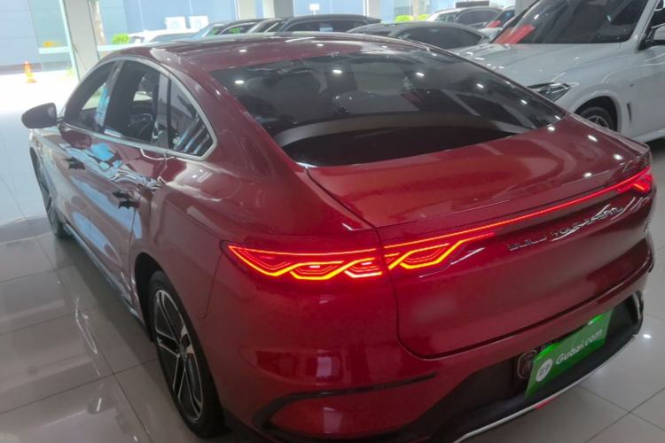 Used BYD Han 2023 EV Champion Edition 605KM Front-Drive Premium Model Rear Left 45 Deg