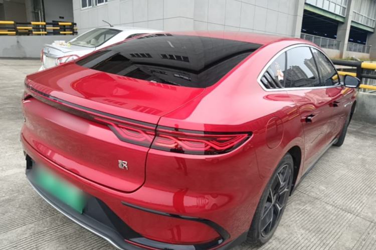 Used BYD Han 2023 EV Champion Edition 715KM Front-Drive Prestige Model Rear Right 45 Deg