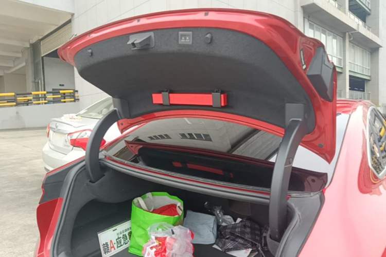 Used BYD Han 2023 EV Champion Edition 715KM Front-Drive Prestige Model Trunk