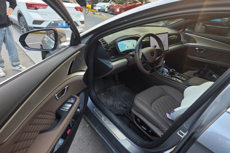 Used BYD Han 2023 EV Champion Edition 506KM Front-Wheel-Drive Premium Model Driver Seat