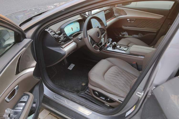 Used BYD Han 2023 EV Champion Edition 506KM Front-Wheel-Drive Premium Model Driver Seat