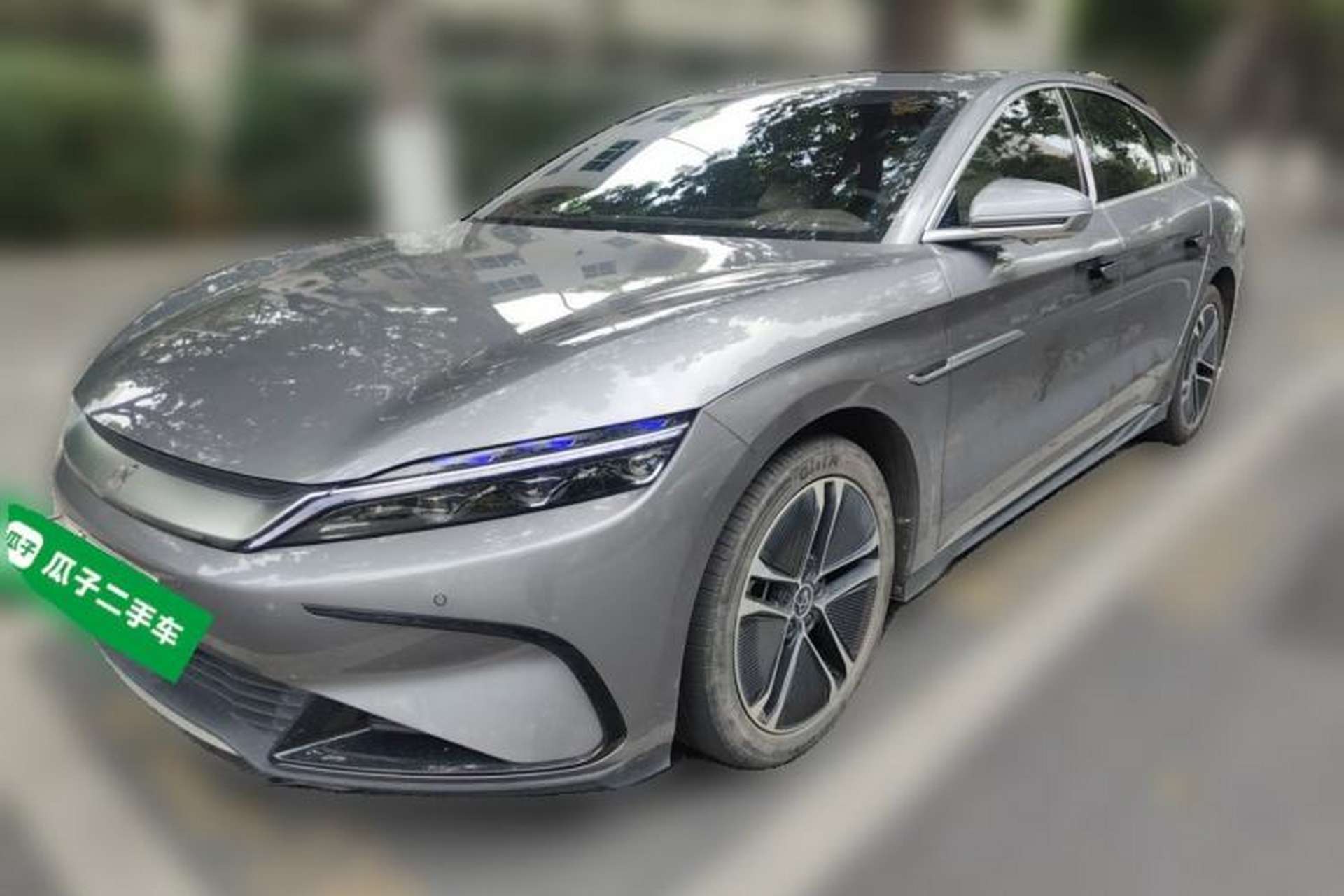 Used BYD Han 2023 EV Champion Edition 605KM Front-Drive Premium Model Front Left 45 Deg