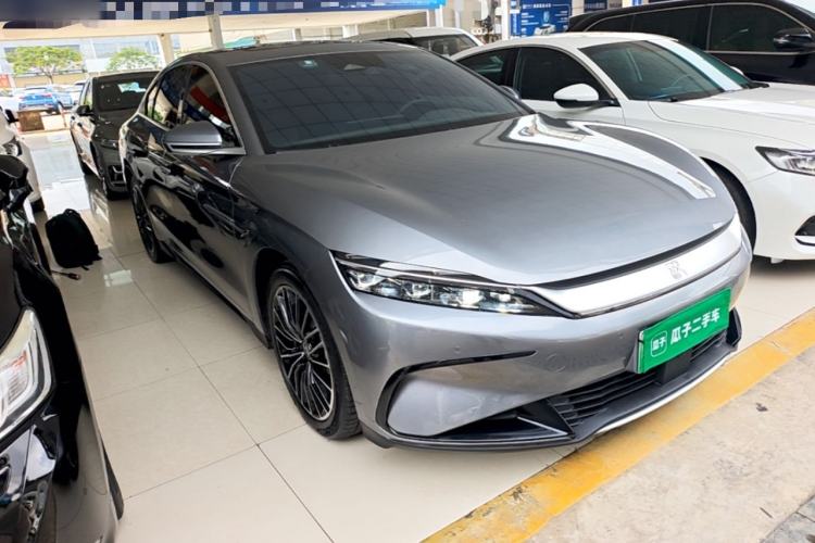 Used BYD Han 2023 EV Champion Edition 506KM Front-Wheel-Drive Premium Model Front Right 45 Deg