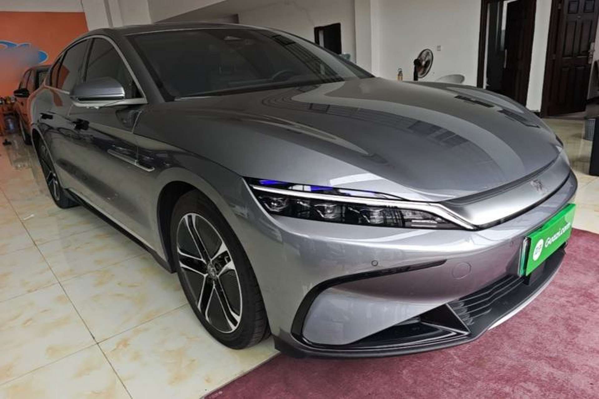 Used BYD Han 2023 EV Champion Edition 605KM Front-Drive Premium Model Front Right 45 Deg