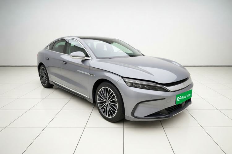 Used BYD Han 2023 EV Champion Edition 506KM Front-Wheel-Drive Premium Model Front Right 45 Deg