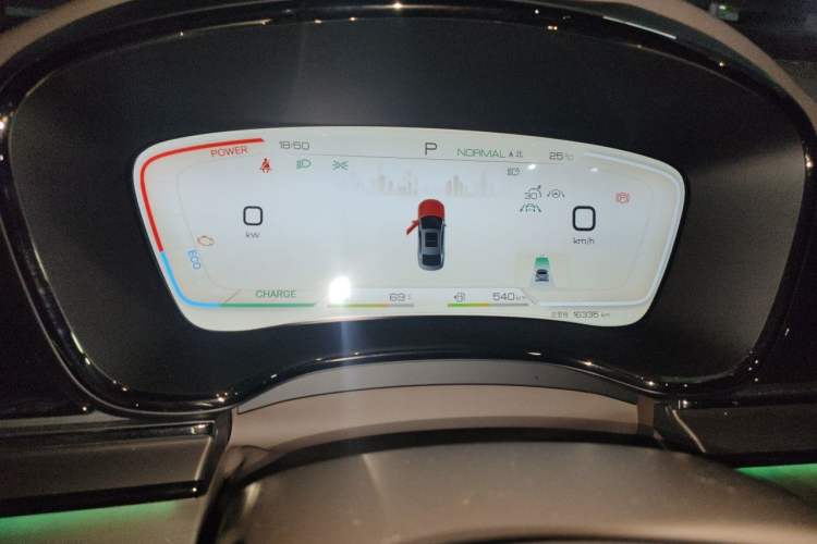 Used BYD Han 2023 DM-i Champion Edition 121KM Prestige Model Instrument Cluster