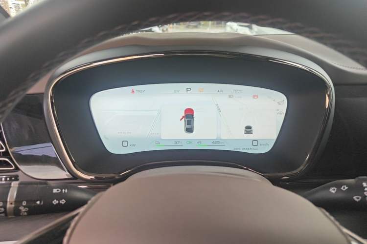 Used BYD Han 2023 DM-i Champion Edition 121KM Prestige Model Instrument Cluster