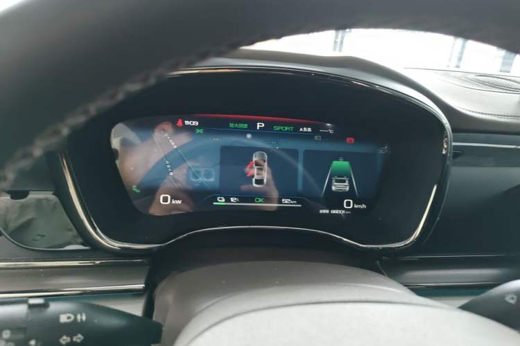 Used BYD Han 2023 EV Champion Edition 605KM Front-Drive Premium Model Instrument Cluster