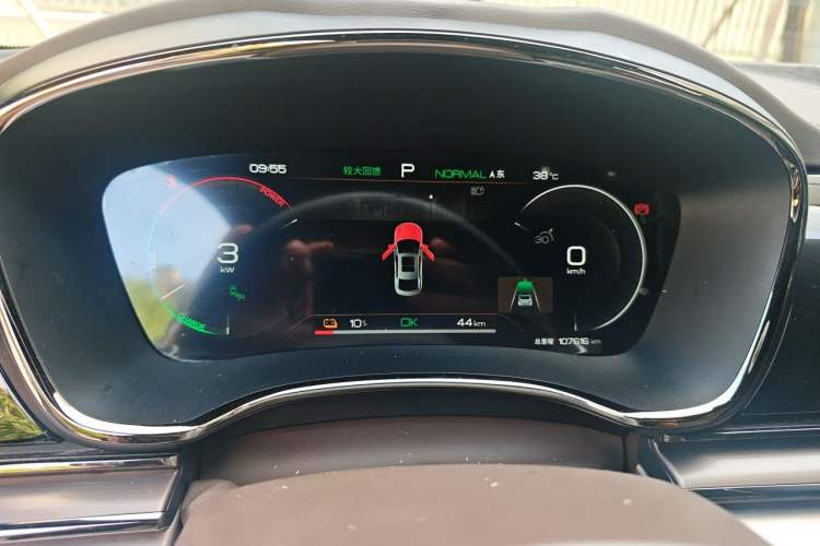 Used BYD Han 2023 EV Champion Edition 605KM Front-Drive Premium Model Instrument Cluster