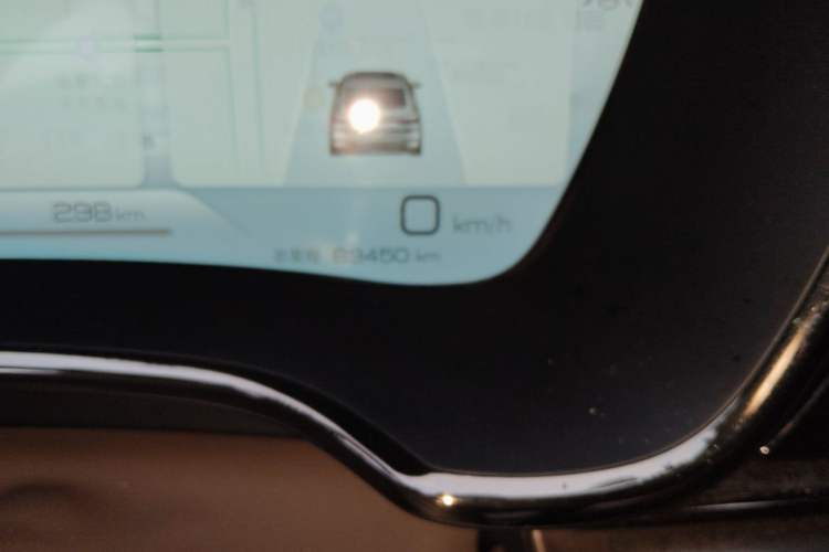 Used BYD Han 2023 EV Champion Edition 506KM Front-Wheel-Drive Premium Model Odometer Close Up