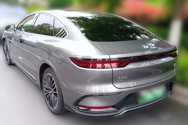 Used BYD Han 2023 DM-i Champion Edition 121KM Prestige Model Rear Left 45 Deg