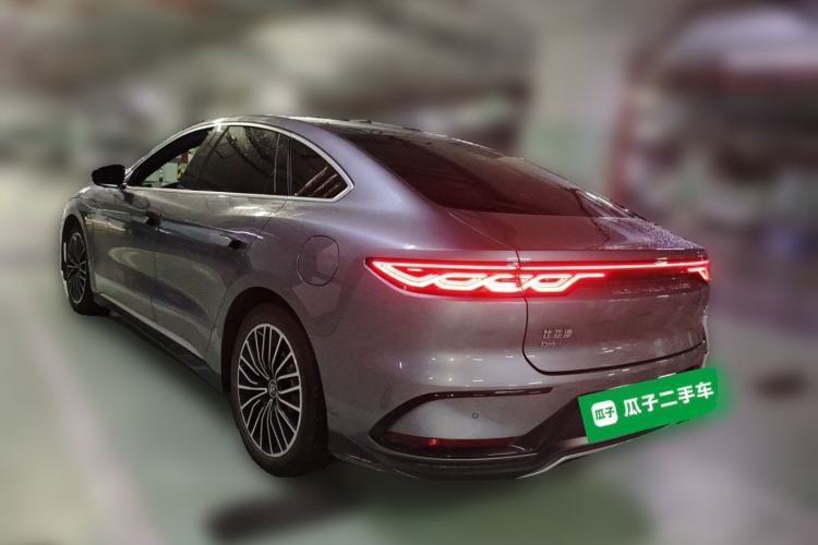 Used BYD Han 2023 DM-i Champion Edition 121KM Prestige Model Rear Left 45 Deg