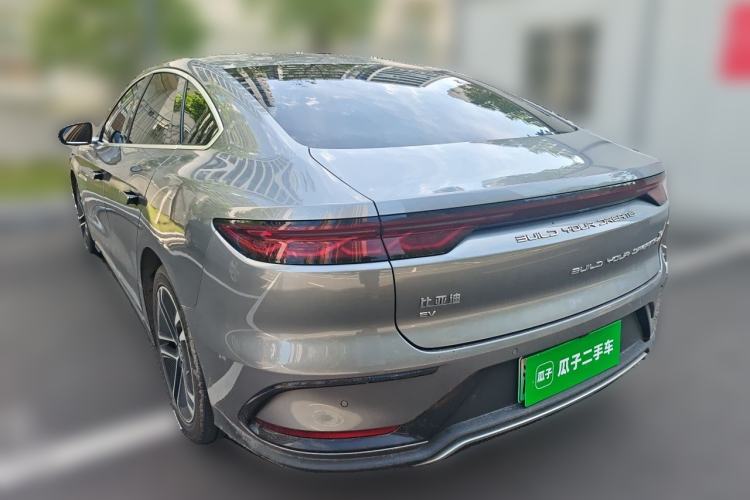 Used BYD Han 2023 EV Champion Edition 605KM Front-Drive Premium Model Rear Left 45 Deg