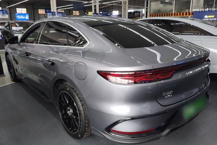 Used BYD Han 2023 DM-i Champion Edition 121KM Prestige Model Rear Left 45 Deg