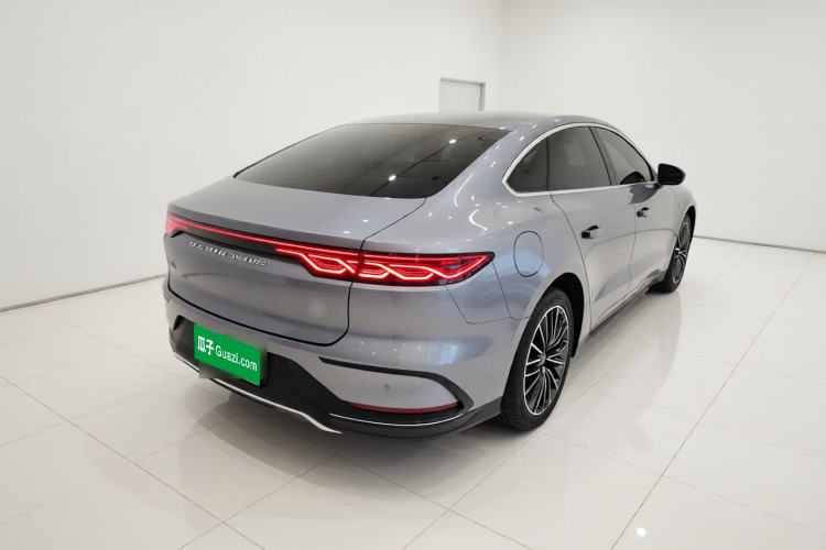 Used BYD Han 2023 EV Champion Edition 506KM Front-Wheel-Drive Premium Model Rear Right 45 Deg