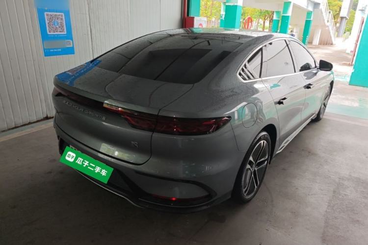 Used BYD Han 2023 EV Champion Edition 605KM Front-Drive Premium Model Rear Right 45 Deg