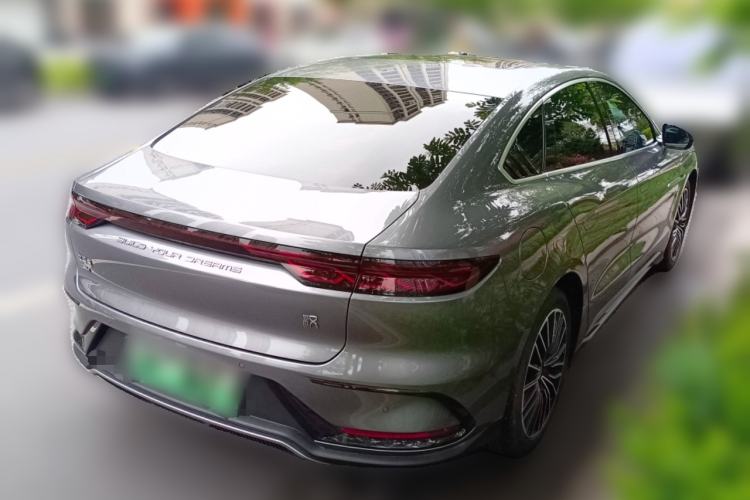Used BYD Han 2023 DM-i Champion Edition 121KM Prestige Model Rear Right 45 Deg