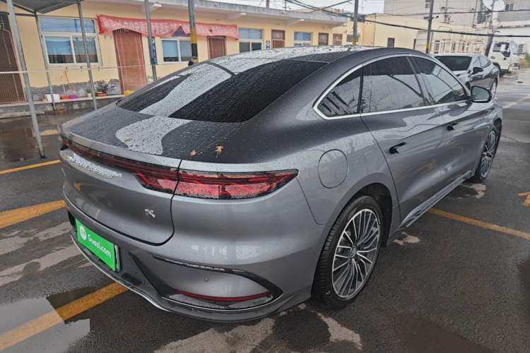 Used BYD Han 2023 DM-i Champion Edition 121KM Prestige Model Rear Right 45 Deg