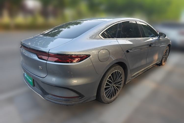 Used BYD Han 2023 EV Champion Edition 506KM Front-Wheel-Drive Premium Model Rear Right 45 Deg