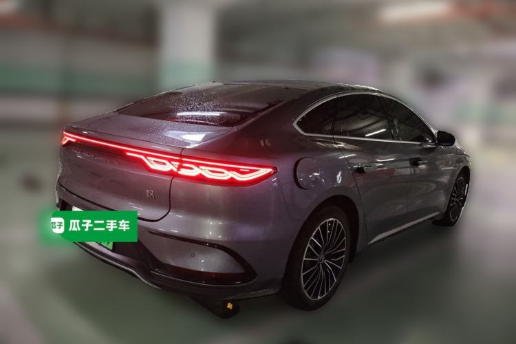 Used BYD Han 2023 DM-i Champion Edition 121KM Prestige Model Rear Right 45 Deg