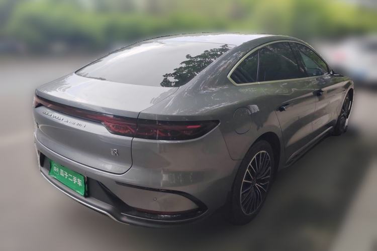Used BYD Han 2023 DM-i Champion Edition 121KM Prestige Model Rear Right 45 Deg