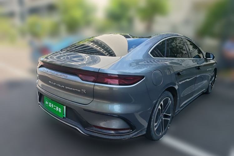 Used BYD Han 2023 EV Champion Edition 605KM Front-Drive Premium Model Rear Right 45 Deg