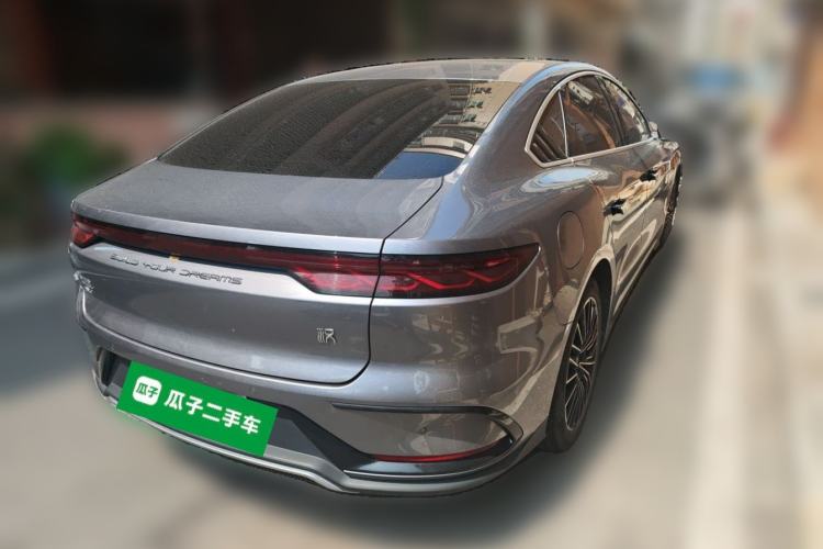 Used BYD Han 2023 DM-i Champion Edition 121KM Prestige Model Rear Right 45 Deg