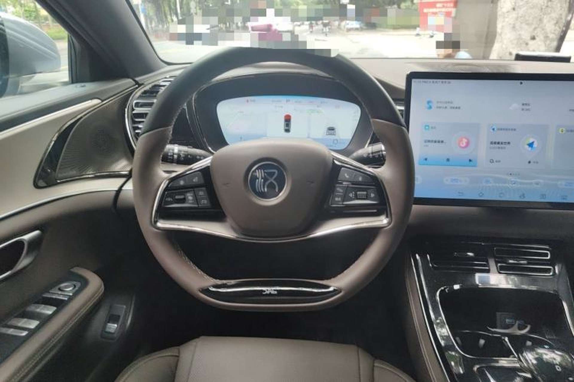 Used BYD Han 2023 EV Champion Edition 605KM Front-Drive Premium Model Steering Wheel