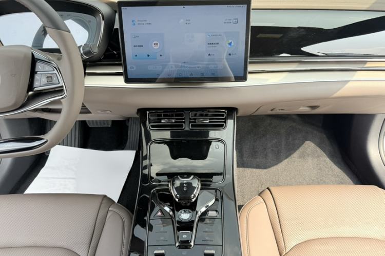 Used BYD Han 2023 DM-i Champion Edition 121KM Elite Model Audio And AC Panel