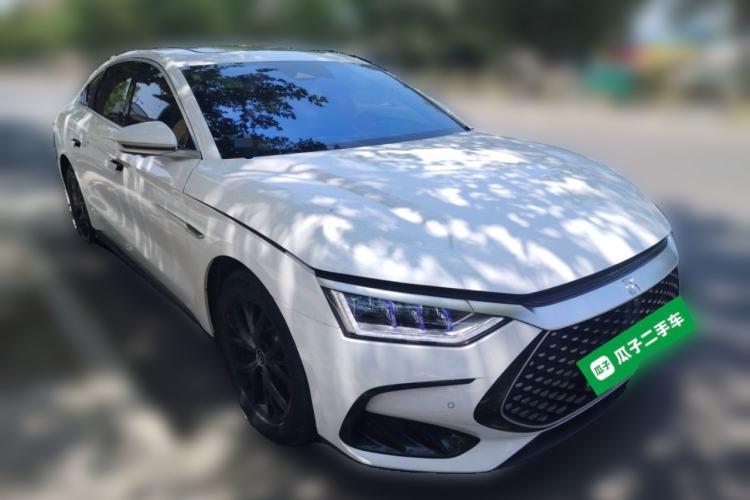 Used BYD Han 2023 DM-i Champion Edition 121KM Prestige Model Front Right 45 Deg