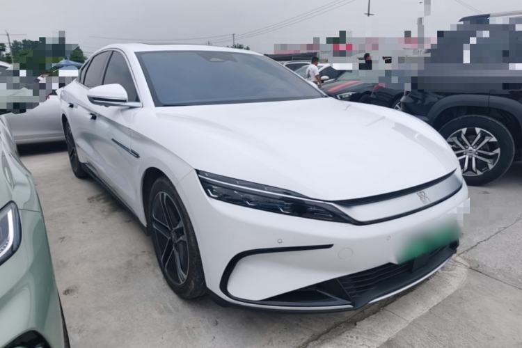 Used BYD Han 2023 EV Champion Edition 605KM Front-Drive Premium Model Front Right 45 Deg