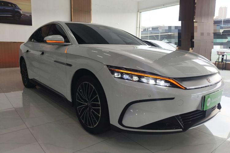 Used BYD Han 2023 EV Champion Edition 506KM Front-Wheel-Drive Premium Model Front Right 45 Deg